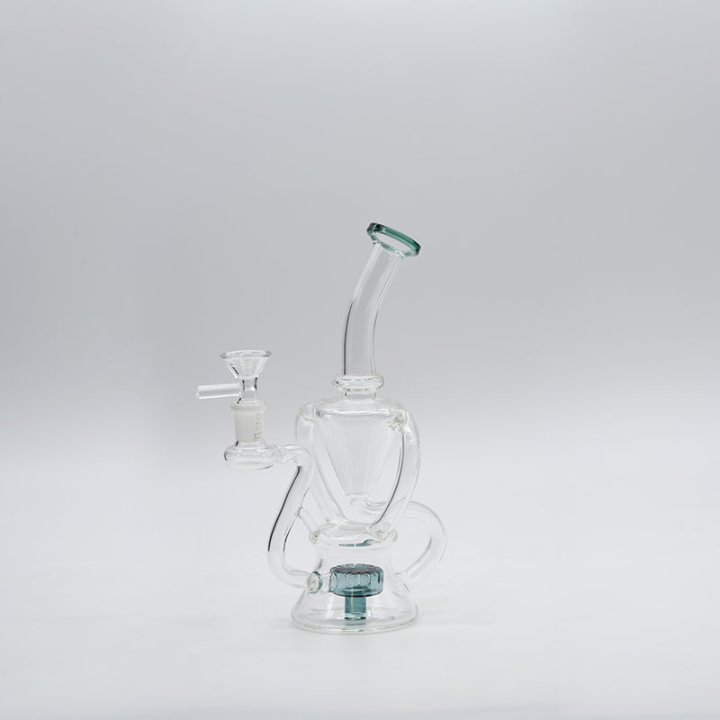 8.5" Glass Bong Tube Recycler - LNX355