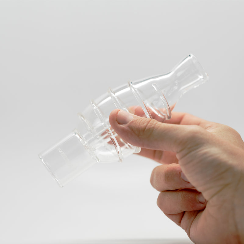 Apollo Glass Bubbler In Hand